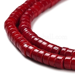 Синтетических нитей бирюзовые бусы G-C101-K01-01A