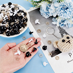 192 комплект 10-х видов пластиковых безопасных глаз DIY-PH0017-93