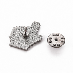 Spille smaltate in lega di placcatura a cremagliera&nbsp;LS-JEWB-S011-155-NR