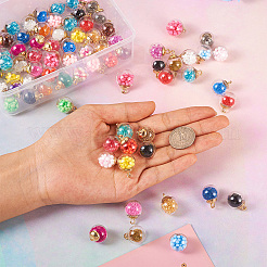 Подвески из прозрачного стекла GLAA-TA0003-07