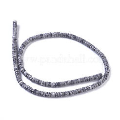 天然地図石/ピカソ石/ピカソジャスパービーズ連売り  コラム  4.5~5x2~2.5mm  穴：0.6mm  約171個/連  15.35インチ〜15.55インチ（39~39.5cm）&nbsp;G-I265-03
