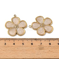 Pendentifs en acier inoxydable 304 émaillés&nbsp;STAS-I371-26G-02