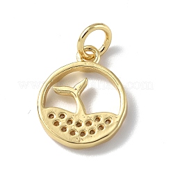 Латунные микро проложить кубического циркония подвески&nbsp;X-ZIRC-F131-18G