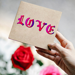 Готическая буква с номером из углеродистой стали DIY-WH0309-1746