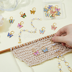 DIY Schmetterlings-Strickwerkzeug-Sets&nbsp;HJEW-HS00024