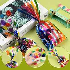 100 шт. 3 стиля прямоугольные целлофановые пакеты для конфет&nbsp;ABAG-WH20001-33