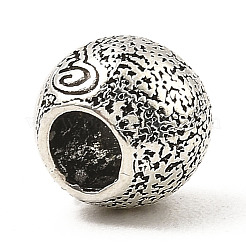 Европейские сплавочные бусины тибетского стиля  FIND-E041-03AS