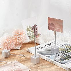 Держатели для заметок из смолы с квадратным основанием AJEW-WH0141-04A