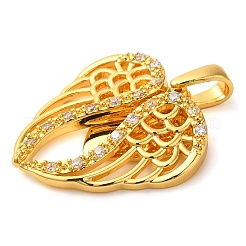 Кубические подвески из латуни с микропаве KK-M099-01G