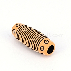 Плетение пластиковых дредов из бисера OHAR-WH0015-05