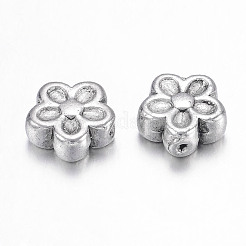 Tibetische stil legierung 3d blumenperlen&nbsp;LS-LF0476Y-NF