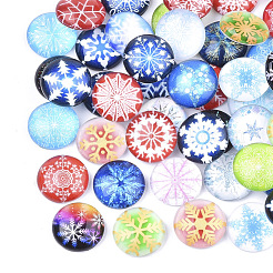 Flatback стеклянные кабошоны для поделок проектов&nbsp;GGLA-S047-01C