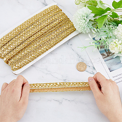 Блестящая металлизированная лента из полиэстера&nbsp;OCOR-WH0060-61B