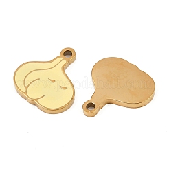 Gemüse 304 Edelstahl Emaille Charms&nbsp;STAS-C137-02J-G