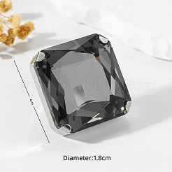 Регулируемые кольца-манжеты из сплава со стеклом для женщин UV5898-3