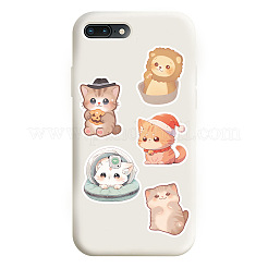 Papieraufkleber mit Cartoon-Katze&nbsp;PW-WGE7006-01