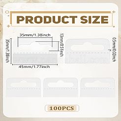 100 шт. прямоугольные самоклеящиеся петли для подвешивания домашних животных&nbsp;AJEW-LP0005-91