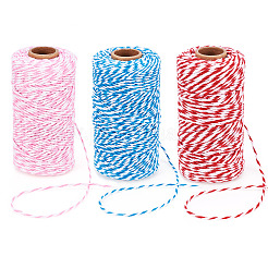 3 рулон 3-х цветных двухцветных хлопковых ниток&nbsp;OCOR-TA0002-24