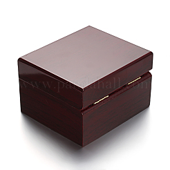 Boîtes à bijoux en bois rectangle pour montre&nbsp;CON-M004-10