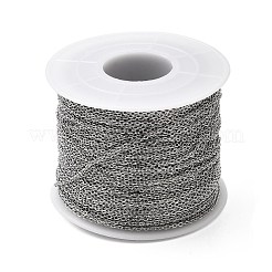 Cadenas de cable de acero inoxidable 304 resistentes al deslustre&nbsp;CHS-Q001-10-100m
