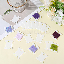 120 шт. пластиковые доски для намотки ниток TOOL-CY0001-01