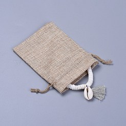 Хлопковые нитки кисточки браслеты шарма BJEW-JB04385-01