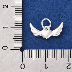 925 подвеска в виде крылатого сердца из стерлингового серебра STER-A032-06S