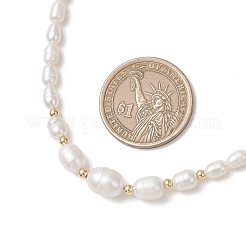 Ожерелья из натурального культивированного пресноводного жемчуга для женщин&nbsp;NJEW-JN05940