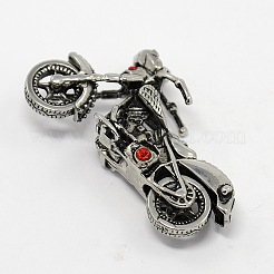 Ретро мужские мини 3d мотоциклетные подвески из нержавеющей стали 304 STAS-O044-54