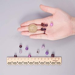 Разноцветные стеклянные бусины DIY-NB0001-14