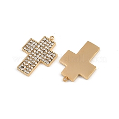 Подвески из нержавеющей стали 304 со стразами STAS-P410-18G