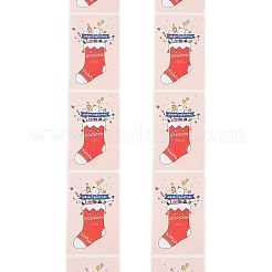 200 Stück selbstklebende Papieraufkleber mit Weihnachtsmotiven.&nbsp;DIY-M070-02H