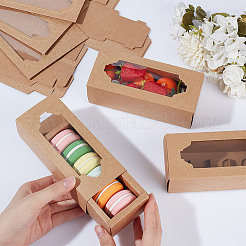 Cassettiere per macaron in cartone&nbsp;CON-WH0086-132A-02