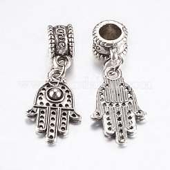Европейские подвески из сплава в тибетском стиле PALLOY-F199-39AS