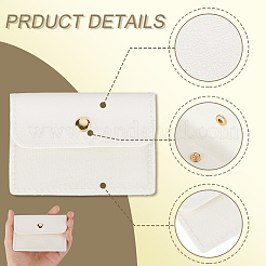 8 шт. портативные сумки из искусственной кожи для хранения ювелирных изделий в дороге&nbsp;ABAG-SP0001-38A