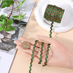 1 шт. блестящие волнистые полиэстеровые ленты OCOR-GF0003-01E