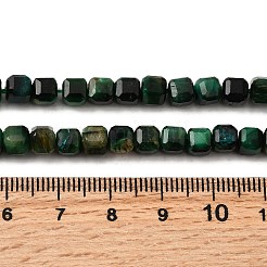 Природных тигровый глаз бисер нитей G-F797-A16-01B