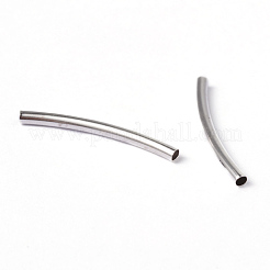 Латунные трубки изогнутой бисера&nbsp;X-EC297-S