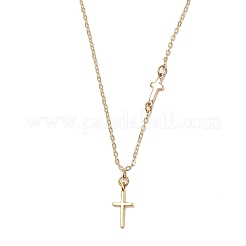 Ожерелья с подвесками из нержавеющей стали 304 NJEW-JN05200-01