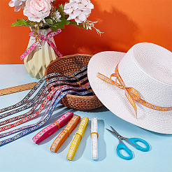 40 ярд двухцветных полиэстеровых лент&nbsp;SRIB-ME0001-08