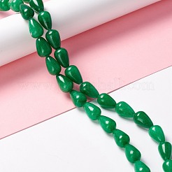 Natürliche weiße Jade perlen Stränge&nbsp;G-O029-07A-03