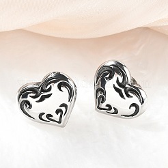 Серьги-гвоздики из хирургической нержавеющей стали 316 EJEW-R022-02AS