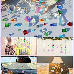 1 Set DIY-Sonnenfänger-Bastelsets&nbsp;DIY-CN0003-26C