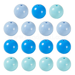 15pcs 3 Farben undurchsichtige Acrylperlen&nbsp;MACR-TADJ0001-11