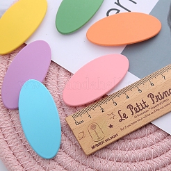 Матовые пластиковые заколки для волос&nbsp;OHAR-PW0001-454