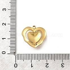 Pendentifs d'émail en laiton &nbsp;STAS-Q347-15G-02-1
