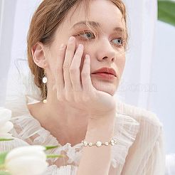 20шт натуральные пресноводные бусины из ракушек PEAR-NB0001-14