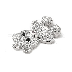 Латунные микро проложить кубического циркония подвески KK-P230-02P