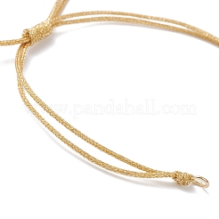 Изготовление плетеного браслета из полиэфирного шнура&nbsp;AJEW-JB01376