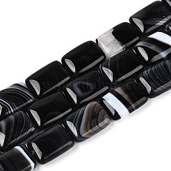 Природный агат бисер нитей&nbsp;G-N356-03A-01